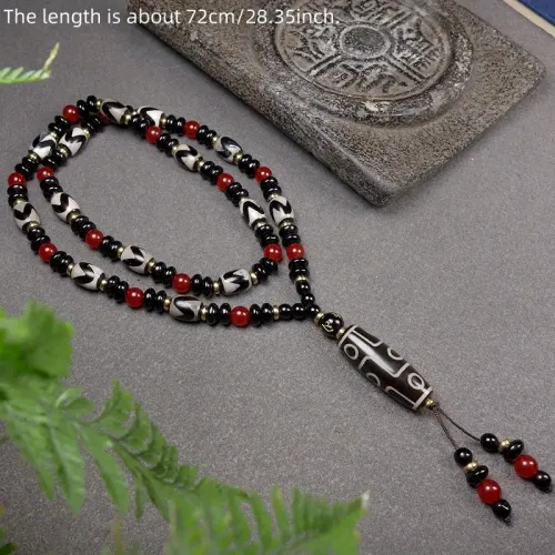 ベルペンダント付きハンドメイドネックレスzzzzkkk28