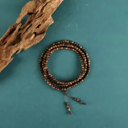 天然沈香ビーズブレスレットネックレスzzzzkkk3