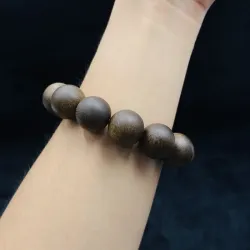 沈香の天然ブレスレット、ビーズ、数珠ブレスレットzzzzkkk5