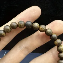 沈香の天然ブレスレット、ビーズ、数珠ブレスレットzzzzkkk6
